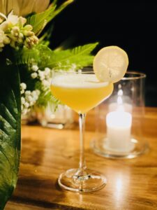 Maui Moon Tropical drink On A Bar
